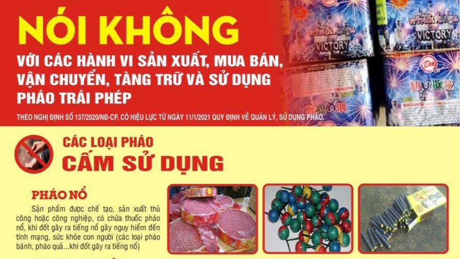 BÀI TUYÊN TRUYỀN VỀ PHÒNG, CHỐNG PHÁO NỔ TRONG DỊP TẾT